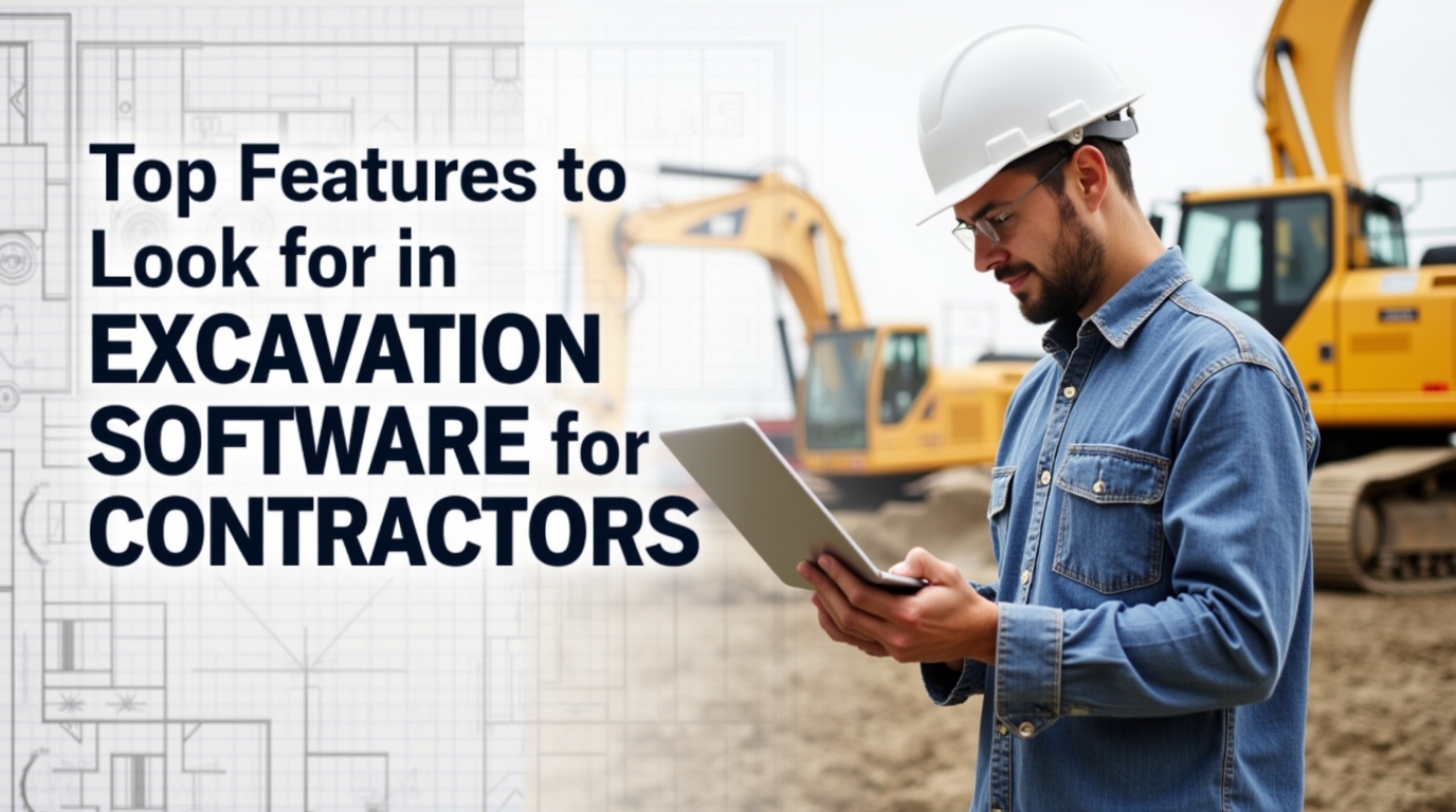 Top Features to Look for in Excavation Software for Contractors
