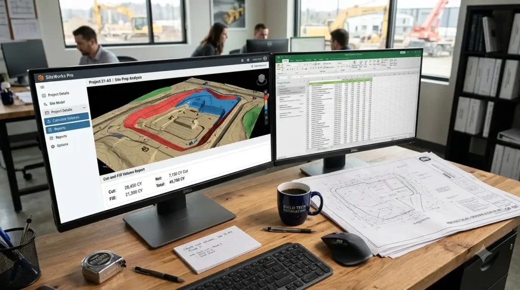 Excavation Estimating Software: From Plan to Submitted Bid, Step by Step