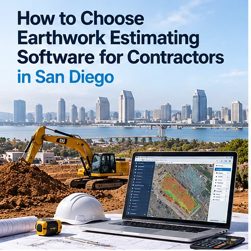 How to Choose Earthwork Estimating Software for Contractors in San Diego