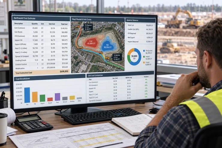 Construction Earthwork Costing Software: Keep Your Bid in Step With the Job