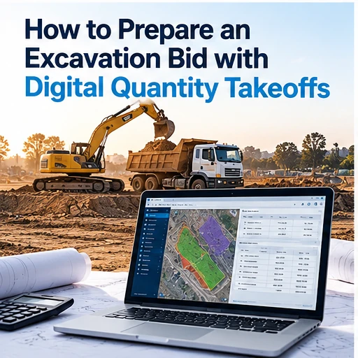How to Prepare an Excavation Bid with Digital Quantity Takeoffs