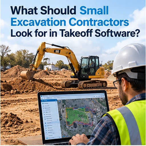 What Should Small Excavation Contractors Look for in Takeoff Software?